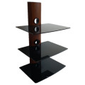 Wood Grain Tube DVD Wall Mount